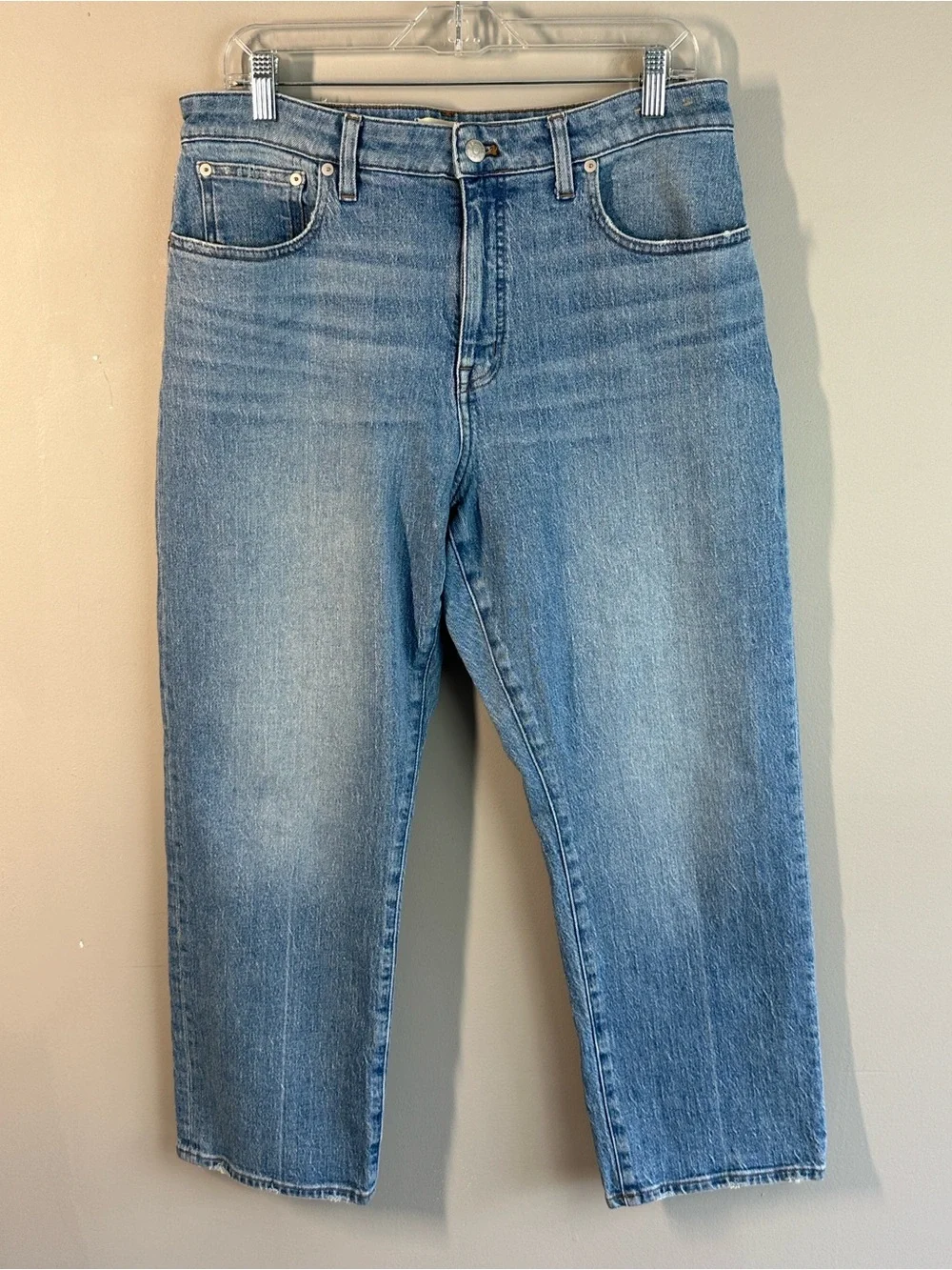 Madewell Curvy 90’s Straight Leg Jeans Size 31P